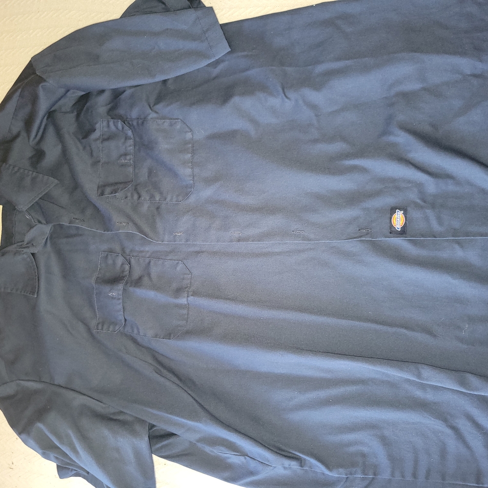 Dickies Blue Lightweight Shirt Jacket